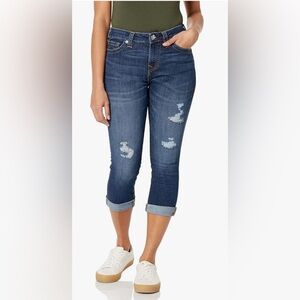 TRUE RELIGION HALLE MID RISE CAPRI SIZE 29 BNWT